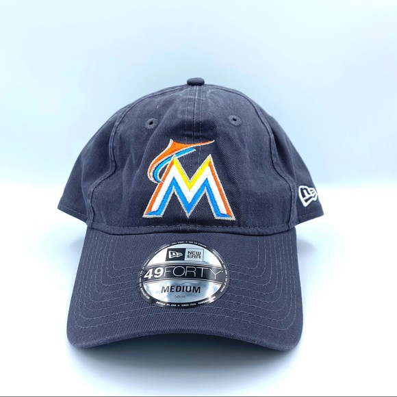 New Era Other - New Era 49 Forty Core Fit MLB Miami Marlins Hat M